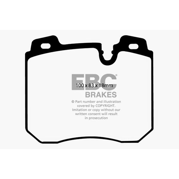 90-95-Bmw-750Il-5.0-(E32)-Yellowstuff-Front-Brake-Pads