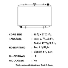 Load image into Gallery viewer, 90-97-Nissan-300Zx-(Non-Turbo)-High-Performance-All-Aluminum-Radiator