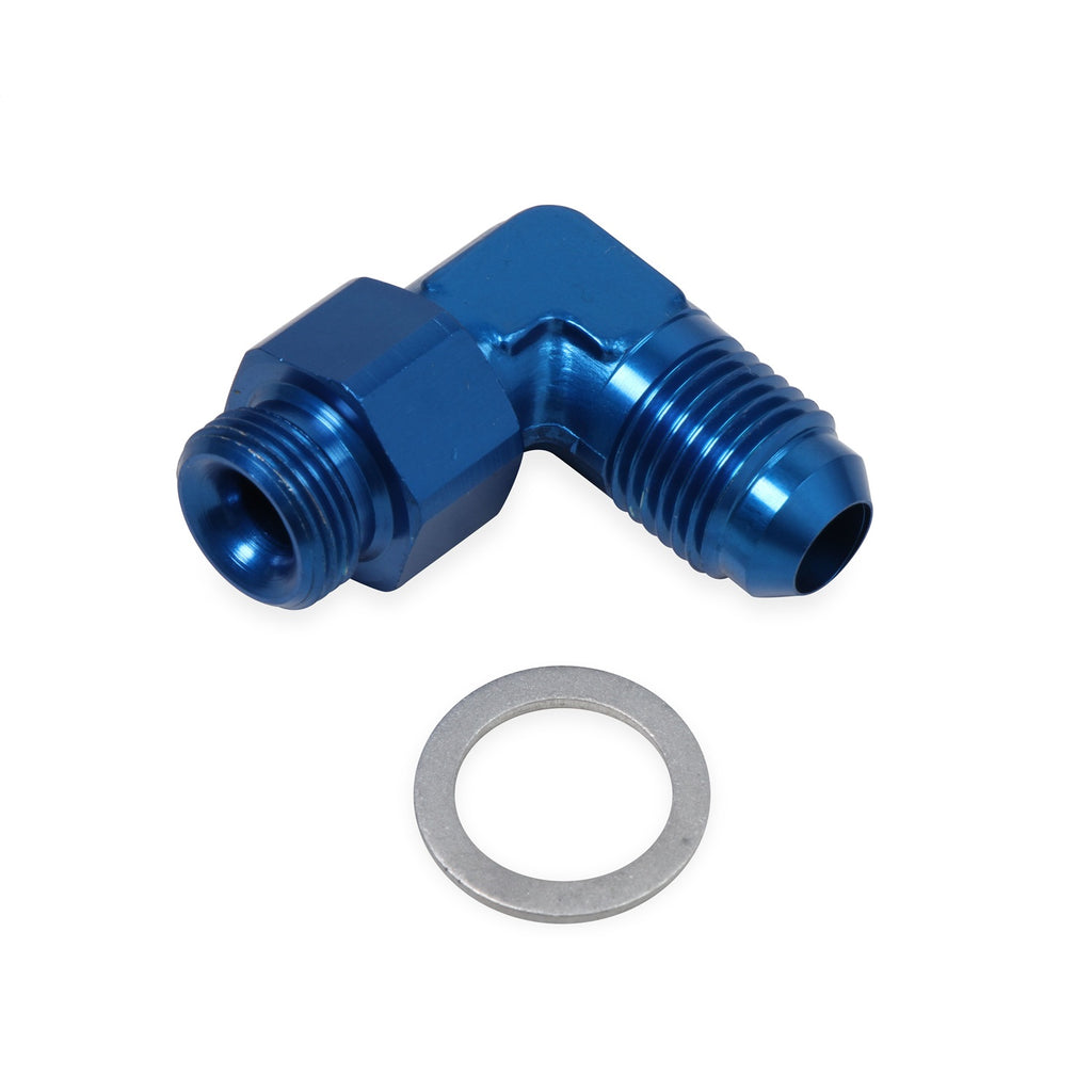 90-Deg.-Aluminum-An-To-O-Ring-Port-Swivel-Adapter