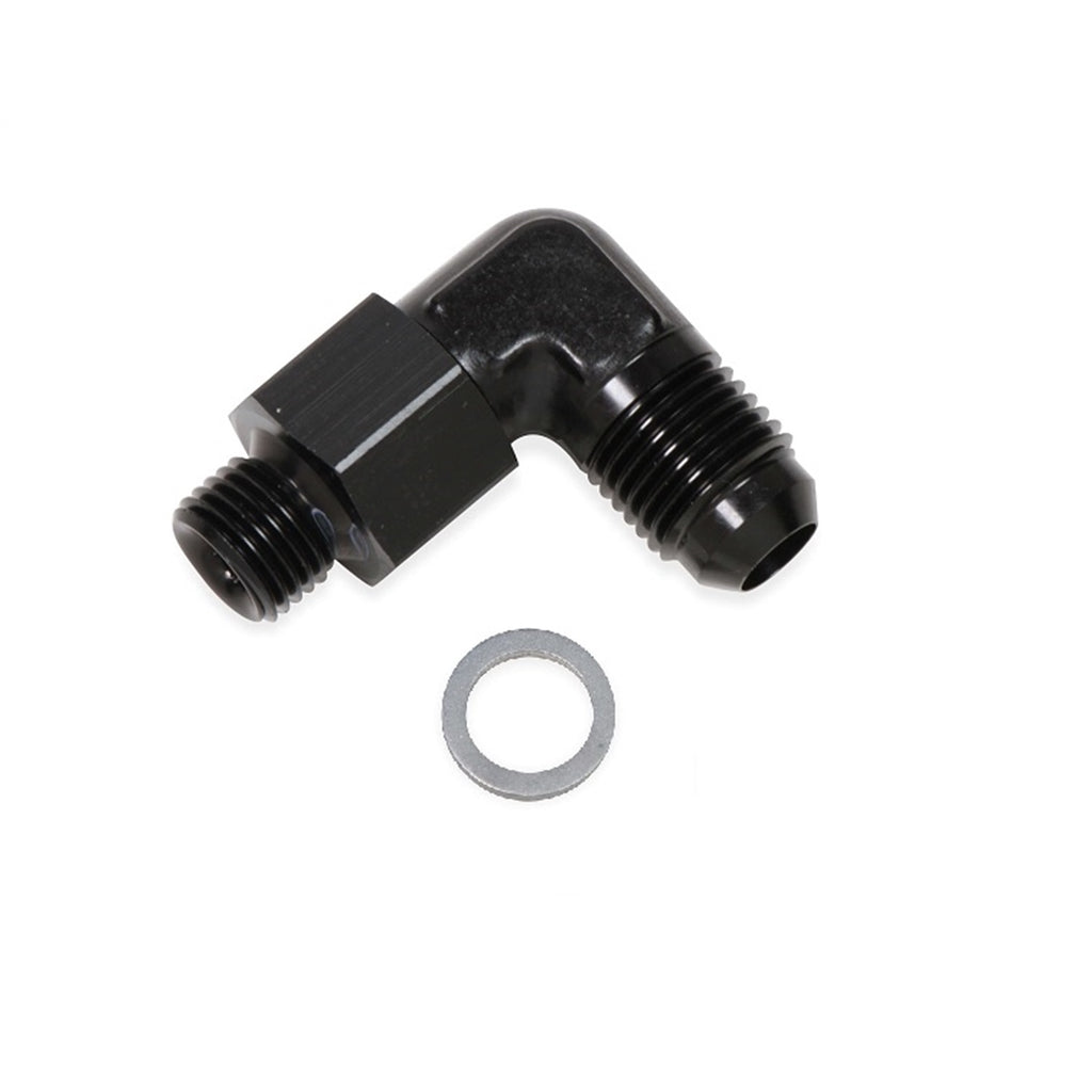90-Deg.-Aluminum-An-To-O-Ring-Port-Swivel-Adapter