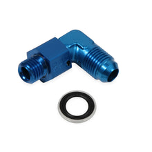 Load image into Gallery viewer, 90-Deg.-Aluminum-An-To-O-Ring-Port-Swivel-Adapter
