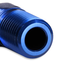 Load image into Gallery viewer, 90-Degree--8-An-To-12-Inch-Npt-Adapter---Blue