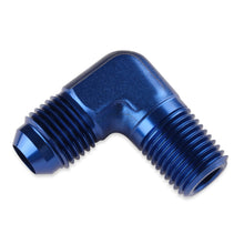 Load image into Gallery viewer, 90-Degree--8-An-To-14-Inch-Npt-Adapter---Blue
