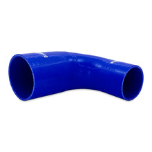 Load image into Gallery viewer, 90-Degree-Silicone-Transition-Coupler,-2.50-In-To-4.00-In,-Blue