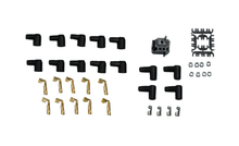 Load image into Gallery viewer, FiTech Fuel Injection 90020 Go Spark Ceramic Spark Plug Wire Kit, 8mm Premade, BBC (OVC) HEI Dist End 90/45