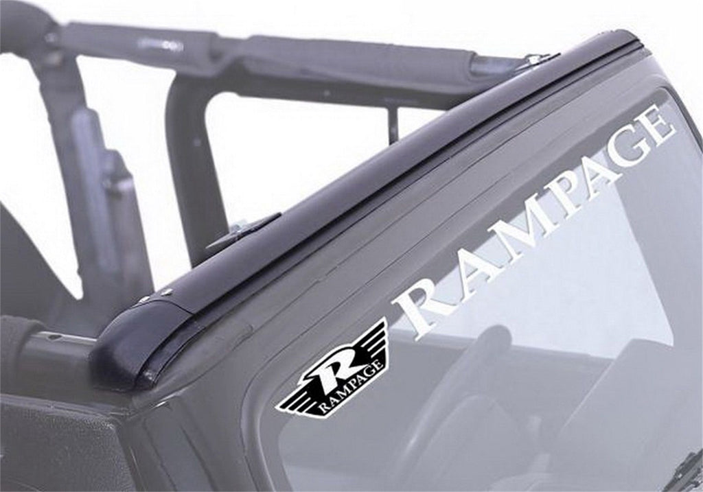 Rampage 901001 Windshield Channel for Select Jeep CJ5, Jeep CJ7, Jeep Wrangler
