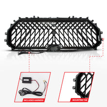 Load image into Gallery viewer, ANZO USA 901030 Black Housing Full LED Front Grille with Initiation and Running Light/DRL for Select Toyota Tundra