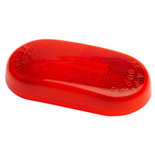 Load image into Gallery viewer, Grote 90202 Clearance Marker Replacement Lenses, Two-Bulb Oval Lens, Red