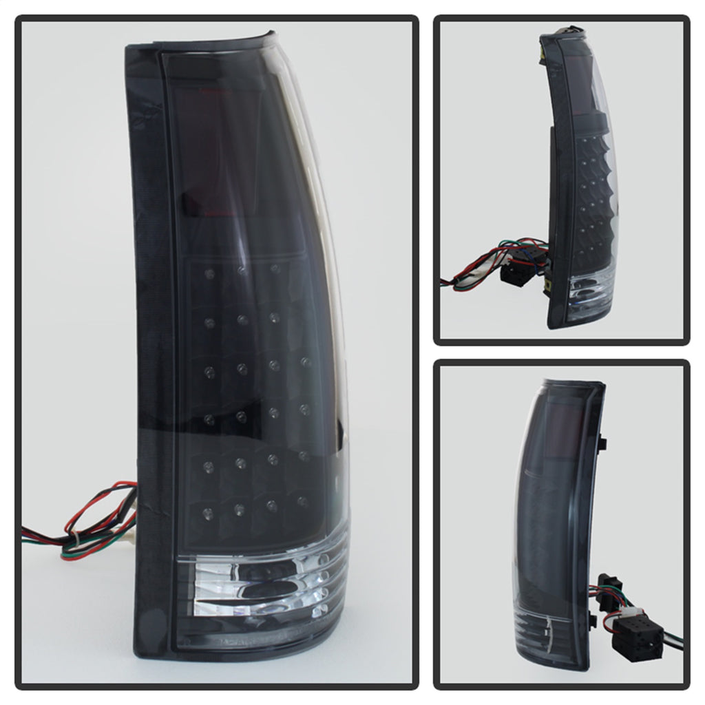 Spyder Auto 9022449 XTune LED Tail Lights for Select Cadillac Escalade, Chevrolet Blazer, Chevrolet C1500, Chevrolet C1500 Suburban, Chevrolet C2500, Chevrolet C2500 Suburban, Chevrolet C3500, Chevrolet K1500, Chevrolet K1500 Suburban, Chevrolet K2500,