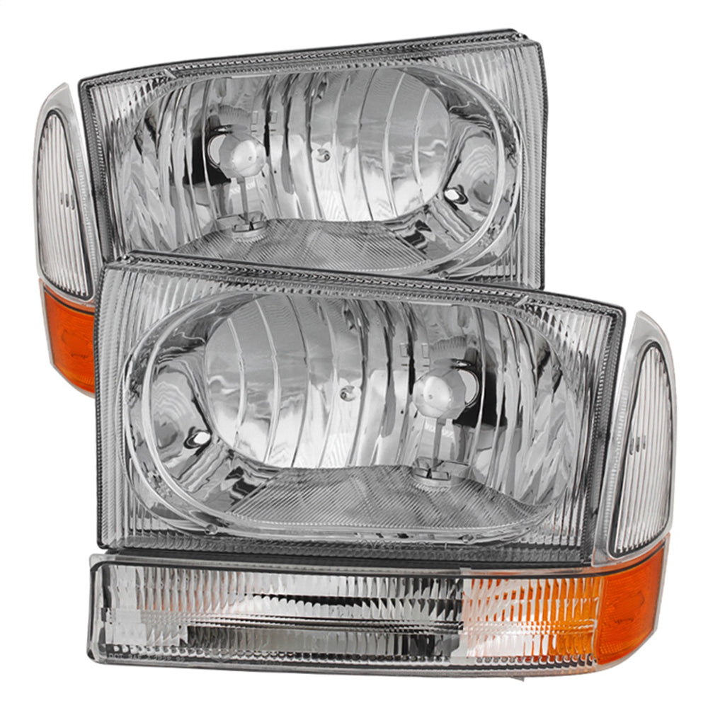 Spyder Auto 9025419 XTune Crystal Headlights/Bumper Lights for Select Ford Excursion, Ford F-250 Super Duty, Ford F-350 Super Duty