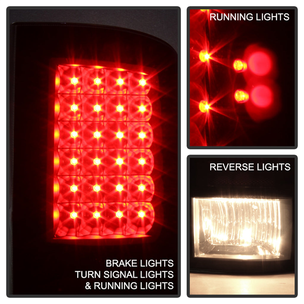 Spyder Auto 9025617 XTune Tail Lights for Select Dodge Ram 1500, Dodge Ram 2500, Dodge Ram 3500, Ram 1500, Ram 2500, Ram