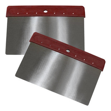 Pro-Tek 9025 Set Of 2 Stainless Steel Body Filler Applicators 6"