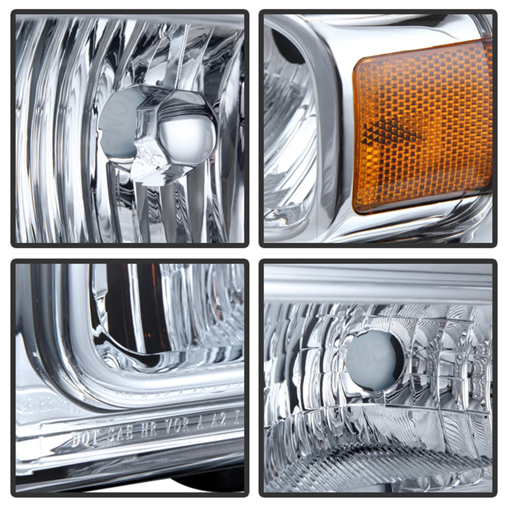 Spyder Auto 9026560 XTune Crystal Headlights for Select Ford F-250 Super Duty, Ford F-350 Super Duty