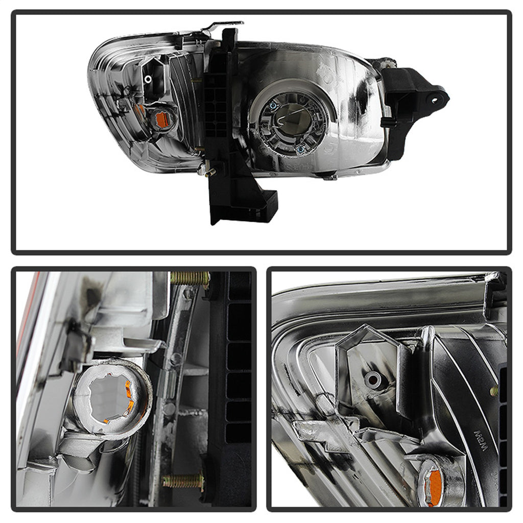 Spyder Auto 9027468 XTune Crystal Headlights for Select Toyota Tacoma
