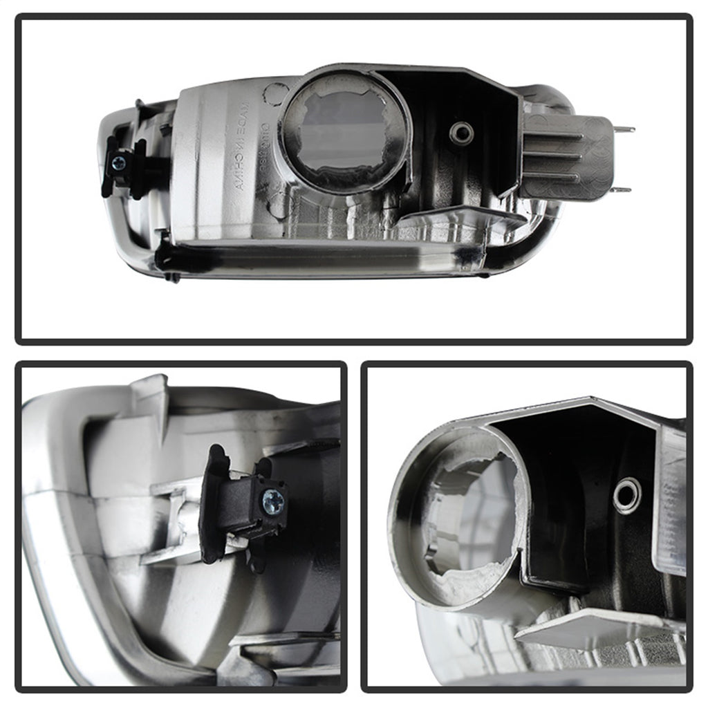 Spyder Auto 9027468 XTune Crystal Headlights for Select Toyota Tacoma