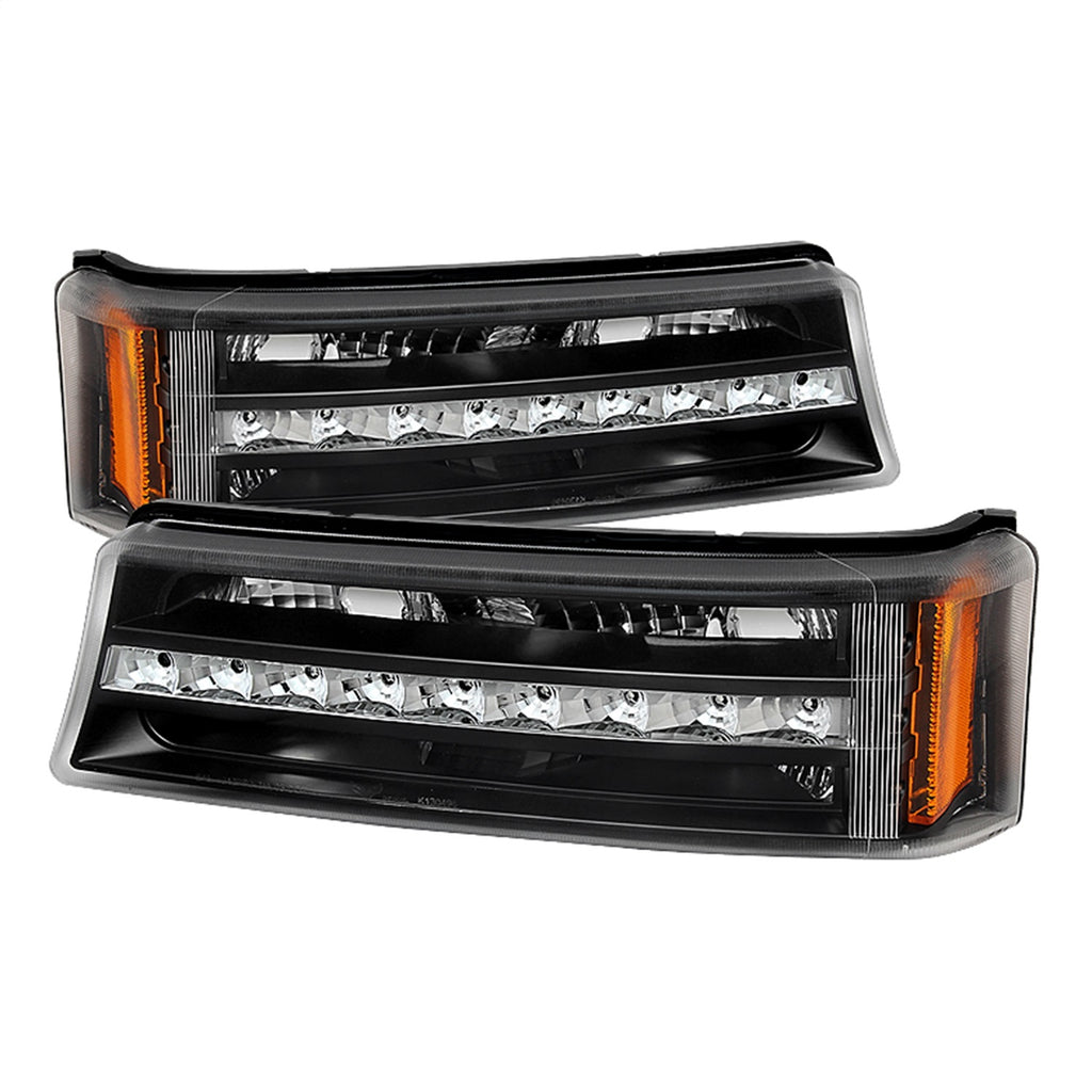 Spyder Auto 9027482 XTune LED Bumper Lights for Select Chevrolet Avalanche 1500, Chevrolet Avalanche 2500, Chevrolet Silverado 1500, Chevrolet Silverado HD, Chevrolet Silverado 2500, Chevrolet Silverado HD, Chevrolet Silverado