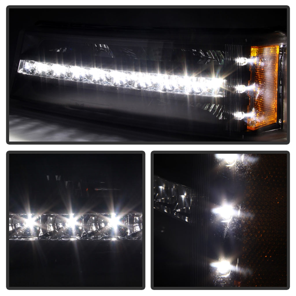 Spyder Auto 9027482 XTune LED Bumper Lights for Select Chevrolet Avalanche 1500, Chevrolet Avalanche 2500, Chevrolet Silverado 1500, Chevrolet Silverado HD, Chevrolet Silverado 2500, Chevrolet Silverado HD, Chevrolet Silverado