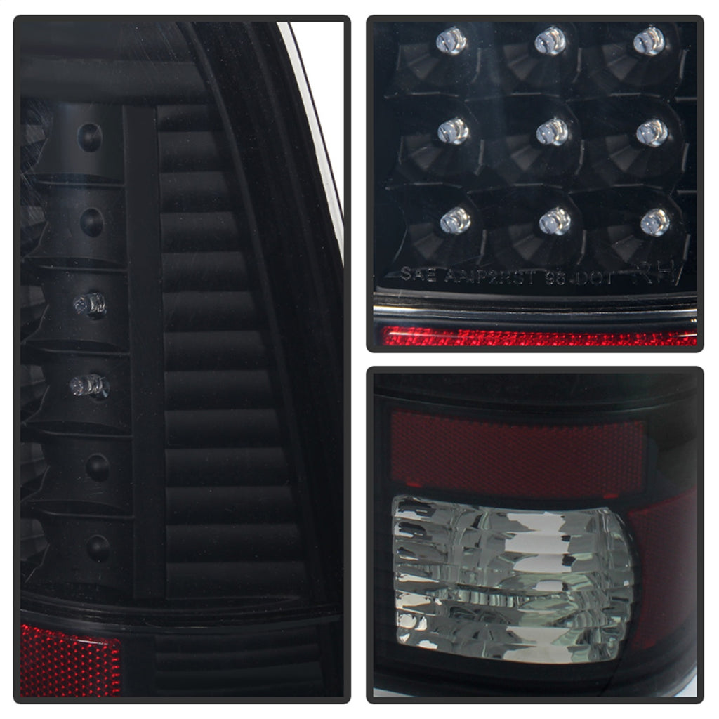 Spyder Auto 9027642 XTune LED Tail Lights for Select Ford F-150, Ford F-250 Super Duty, Ford F-350 Super Duty, Ford F-450 Super Duty, Ford F-550 Super Duty