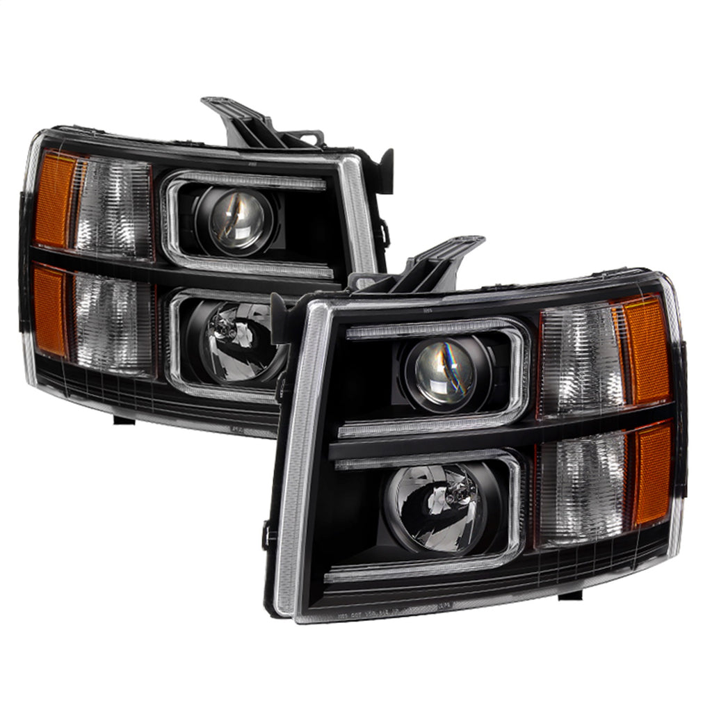 Spyder Auto 9027796 XTune Projector Headlights for Select Chevrolet Silverado 1500, Chevrolet Silverado HD, Chevrolet Silverado HD