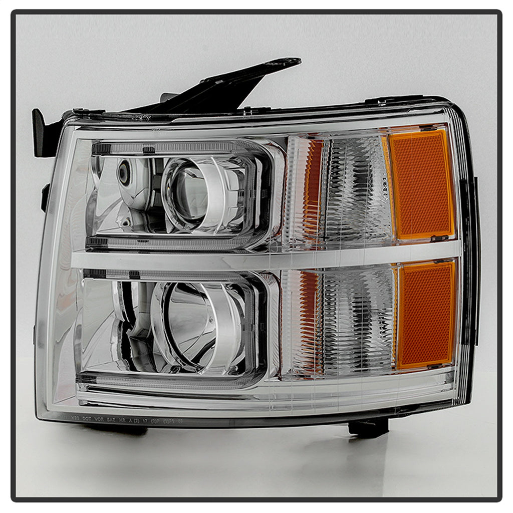 Spyder Auto 9027802 XTune Halo Projector Headlights for Select Chevrolet Silverado 1500, Chevrolet Silverado HD, Chevrolet Silverado HD