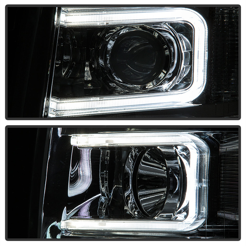 Spyder Auto 9027802 XTune Halo Projector Headlights for Select Chevrolet Silverado 1500, Chevrolet Silverado HD, Chevrolet Silverado HD
