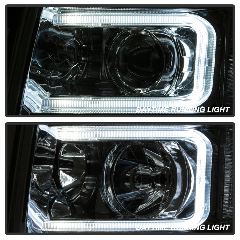 Spyder Auto 9027802 XTune Halo Projector Headlights for Select Chevrolet Silverado 1500, Chevrolet Silverado HD, Chevrolet Silverado HD