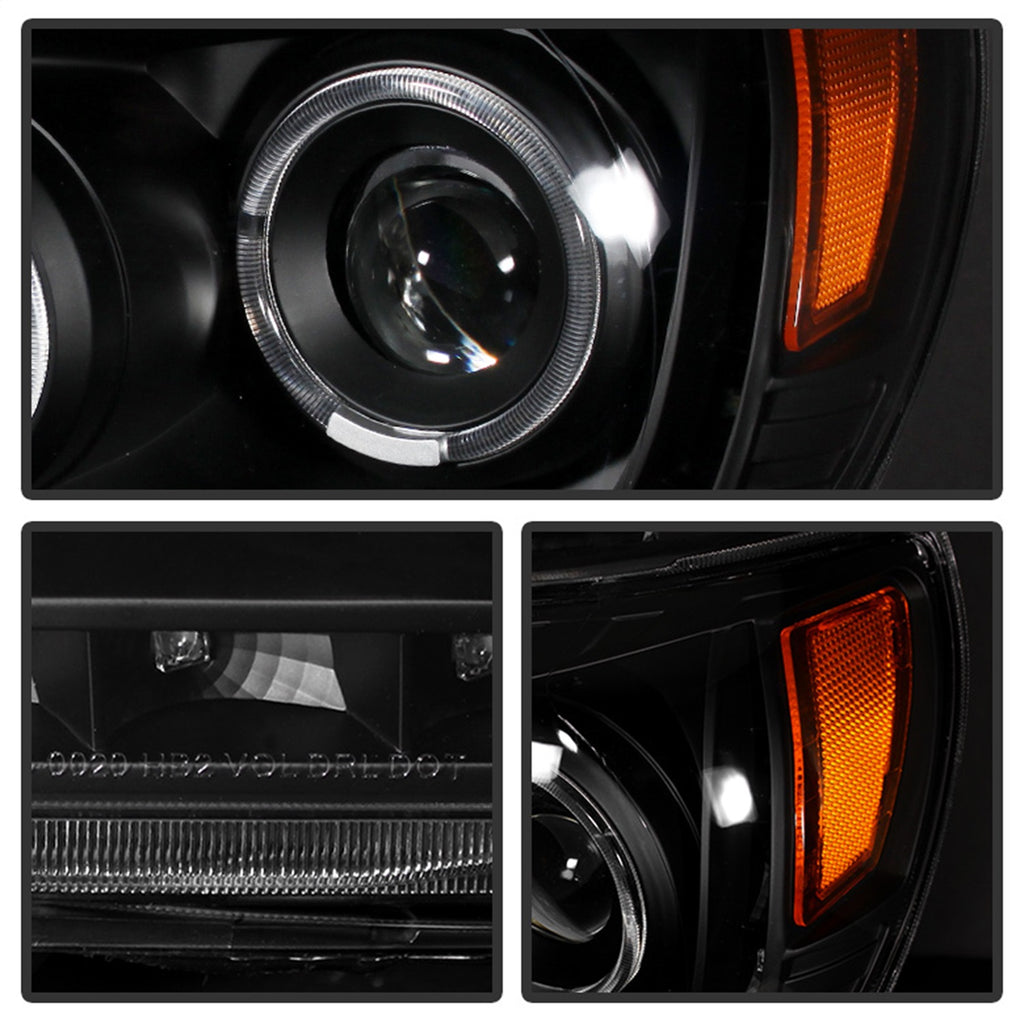 Spyder Auto 9027857 XTune Halo Projector Headlights for Select Toyota Tacoma
