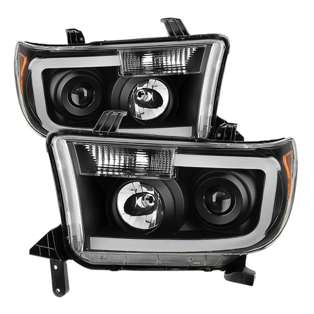 Spyder Auto 9027888 XTune LED Light Bar Projector Headlights for Select Toyota Sequoia, Toyota Tundra