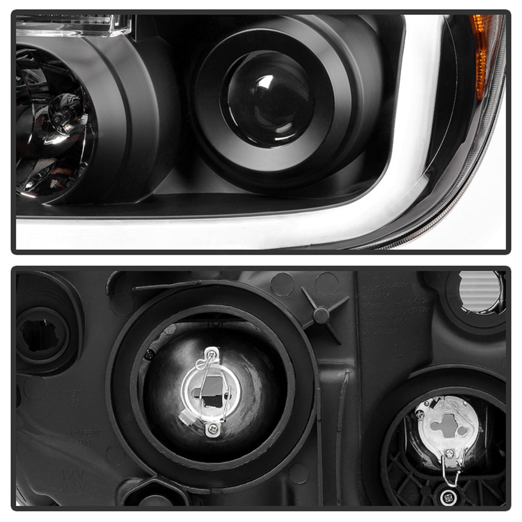 Spyder Auto 9027888 XTune LED Light Bar Projector Headlights for Select Toyota Sequoia, Toyota Tundra
