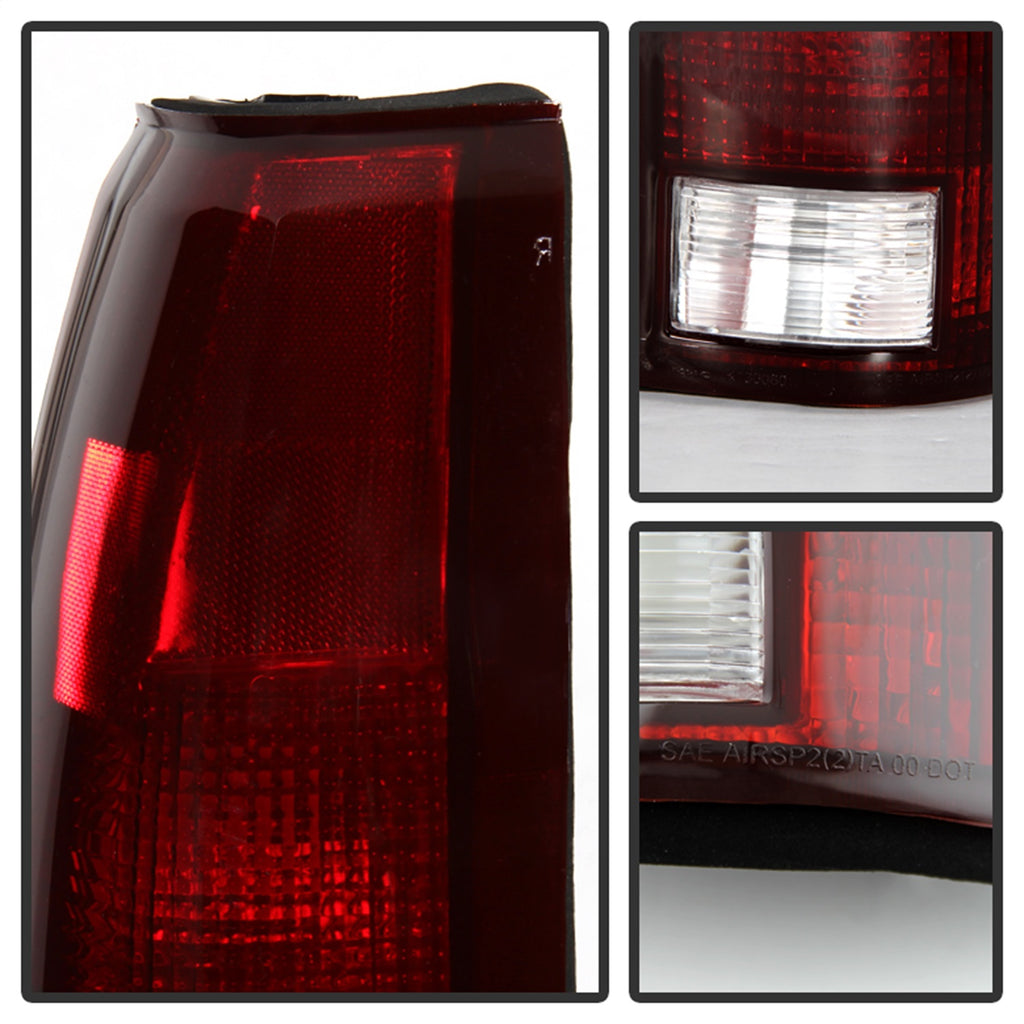 Spyder Auto 9028786 XTune LED Tail Lights for Select Cadillac Escalade, Chevrolet Blazer, Chevrolet C1500, Chevrolet C1500 Suburban, Chevrolet C2500, Chevrolet C2500 Suburban, Chevrolet C3500, Chevrolet K1500, Chevrolet K1500 Suburban, Chevrolet K2500,