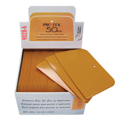 Pro-Tek 9028-6 Plastic Spreader 4’’ X 6’’ Orange Made Of Polyethylene (1pc)