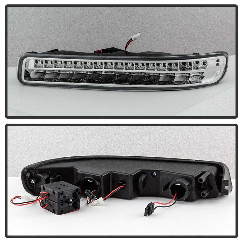 Spyder Auto 9029318 XTune Bumper Lights for Select GMC Sierra 1500, GMC Sierra HD, GMC Sierra 2500, GMC Sierra HD, GMC Sierra 3500, GMC Yukon