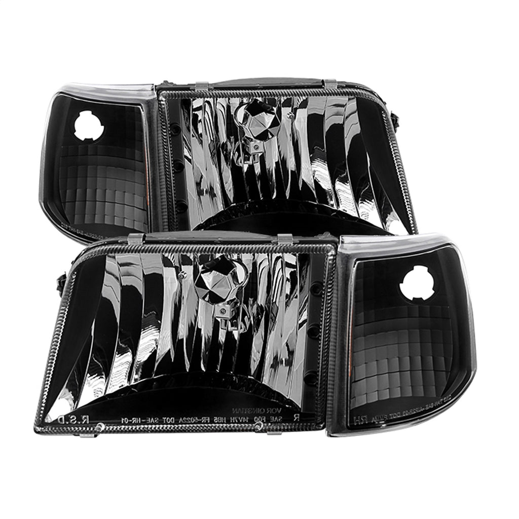 Spyder Auto 9029363 XTune Crystal Headlights for Select Ford Ranger