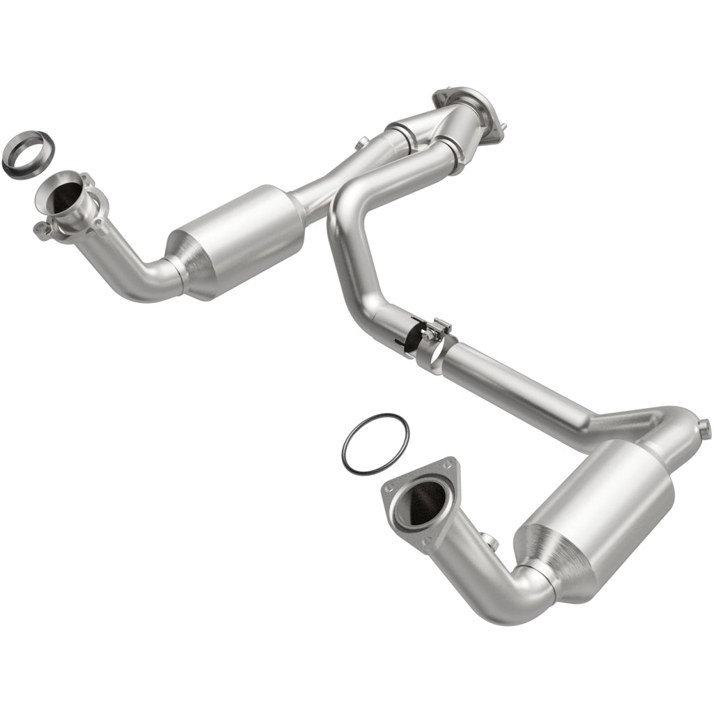 MagnaFlow Exhaust Products 4451419 California CARB Direct-Fit Catalytic Converter for Select Chevrolet Express 1500, Chevrolet Silverado 1500, Chevrolet Silverado 2500, Chevrolet Suburban 1500, Chevrolet Tahoe, GMC Sierra 1500, GMC Sierra 2500, GMC