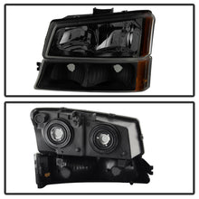 Load image into Gallery viewer, Spyder Auto 9030253 XTune Crystal Headlights/Bumper Lights for Select Chevrolet Silverado 1500, Chevrolet Silverado Classic, Chevrolet Silverado HD, Chevrolet Silverado HD Classic, Chevrolet Silverado 2500, Chevrolet Silverado HD, Chevrolet Silverado