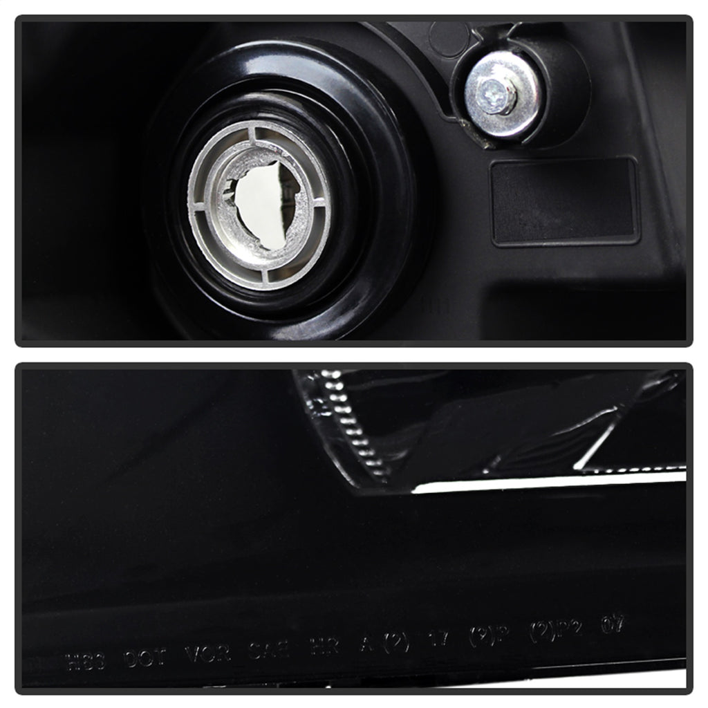 Spyder Auto 9030260 XTune Crystal Headlights for Select Chevrolet Silverado 1500, Chevrolet Silverado HD, Chevrolet Silverado HD