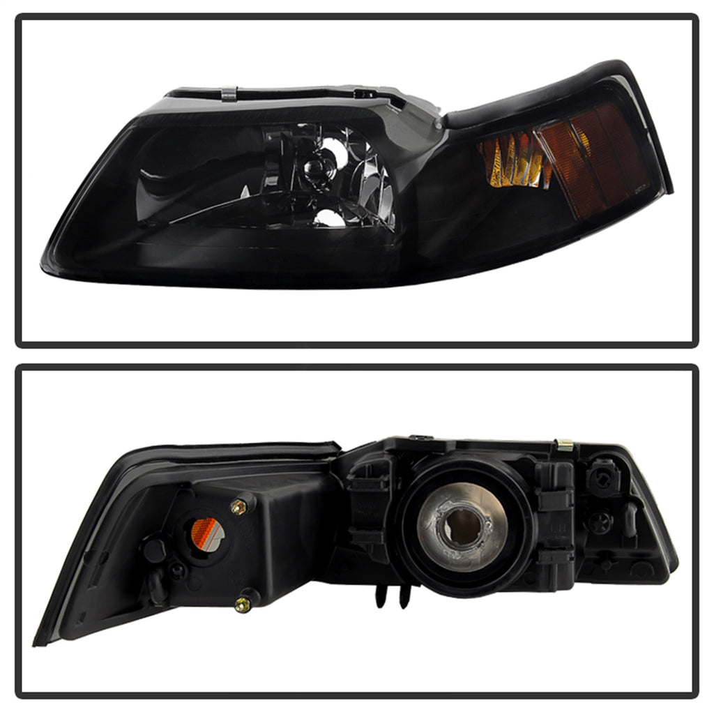 Spyder Auto 9030345 XTune Headlights for Select Ford Mustang