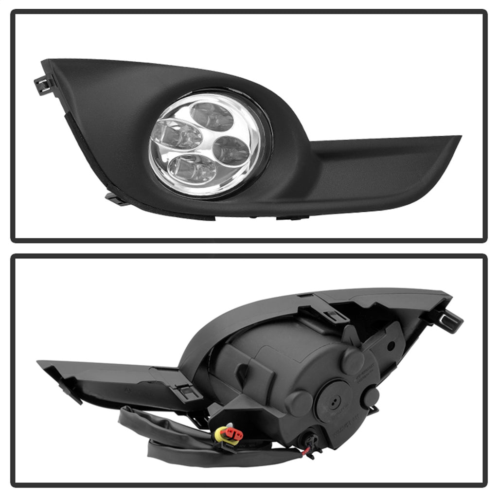 Spyder Auto 9031649 Daytime DRL LED Running Fog Lights for Select Nissan Altima