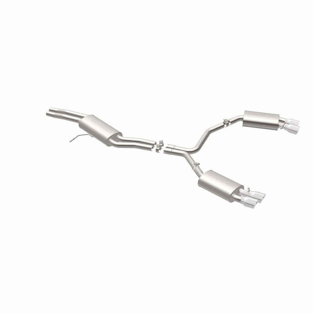 MagnaFlow Exhaust Products 15599 Touring Series Polished Cat-Back System for Select Audi S4