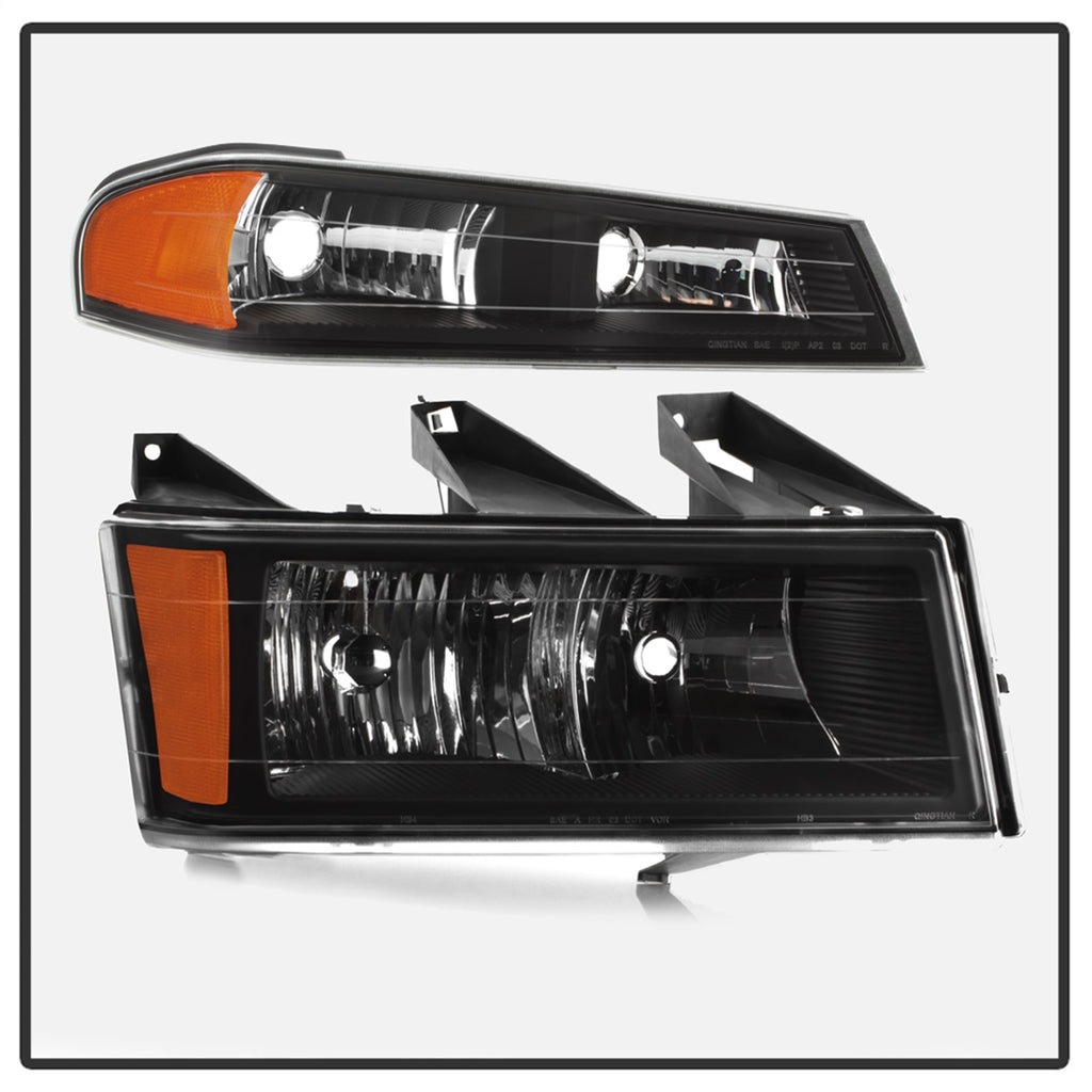 Spyder Auto 9032110 XTune Headlights for Select Chevrolet Colorado, GMC Canyon, Isuzu i-280, Isuzu i-290, Isuzu i-350, Isuzu i-370