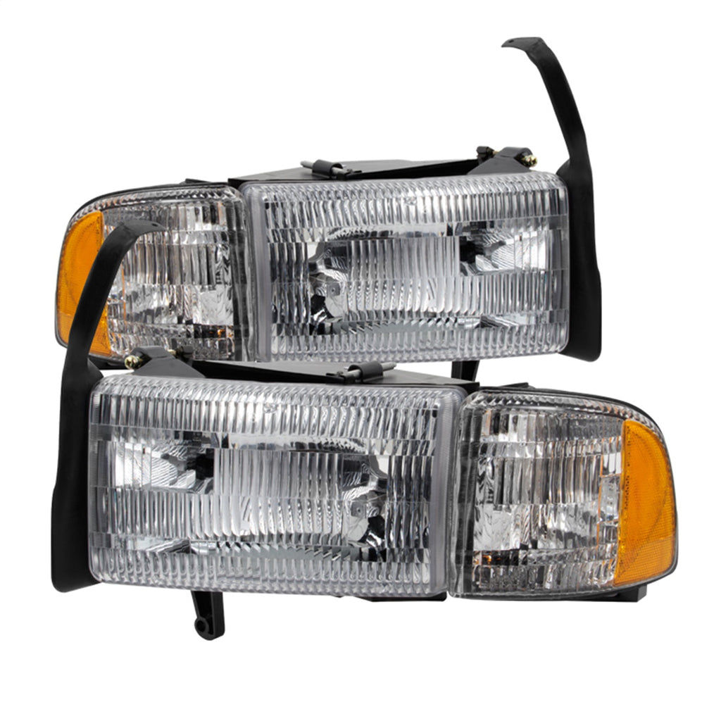 Spyder Auto 9032141 XTune Headlights for Select Dodge Ram 1500, Dodge Ram 2500, Dodge Ram