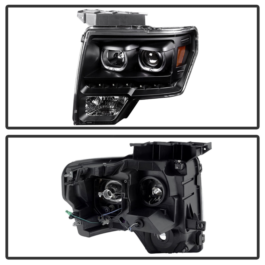 Spyder Auto 9032226 XTune Halo Projector Headlights for Select Ford F-150