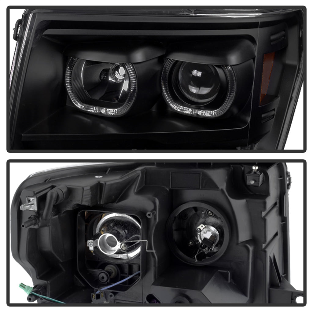 Spyder Auto 9032226 XTune Halo Projector Headlights for Select Ford F-150