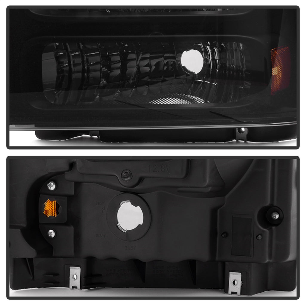 Spyder Auto 9033001 XTune Headlights for Select Ford Excursion, Ford F-250 Super Duty, Ford F-350 Super Duty, Ford F-450 Super Duty, Ford F-550 Super Duty