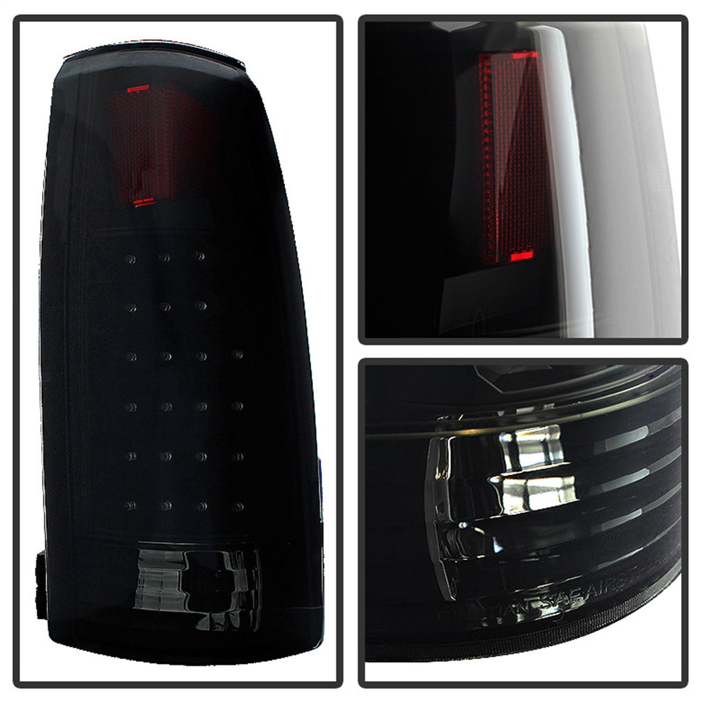Spyder Auto 9034459 XTune LED Tail Lights for Select Cadillac Escalade, Chevrolet Blazer, Chevrolet C1500, Chevrolet C1500 Suburban, Chevrolet C2500, Chevrolet C2500 Suburban, Chevrolet C3500, Chevrolet K1500, Chevrolet K1500 Suburban, Chevrolet K2500,