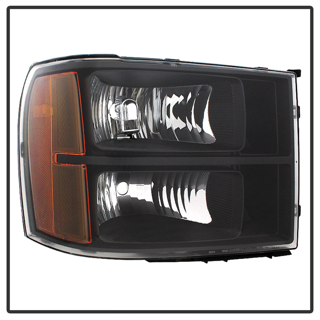 Spyder Auto 9034749 XTune Crystal Headlights for Select GMC Sierra 1500, GMC Sierra HD, GMC Sierra HD