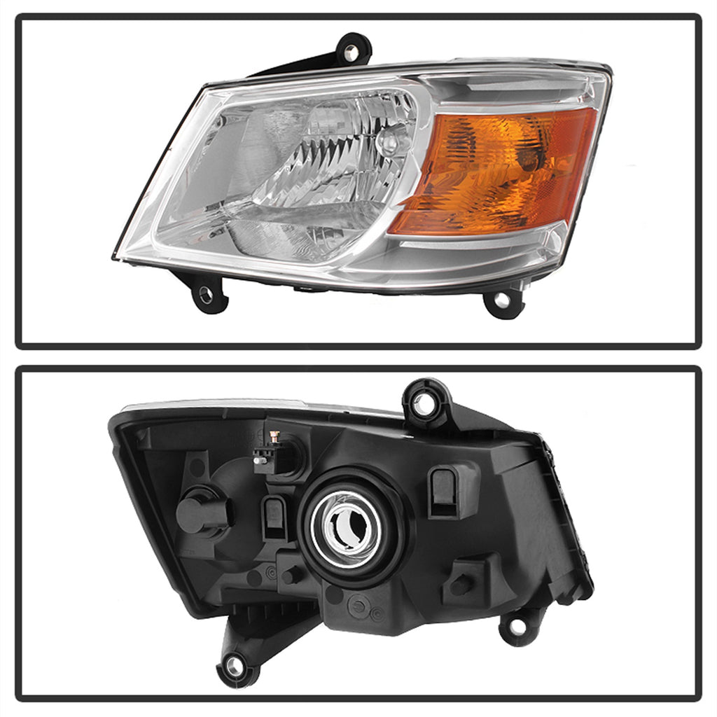 Spyder Auto 9035180 XTune Headlight for Select Dodge Grand Caravan