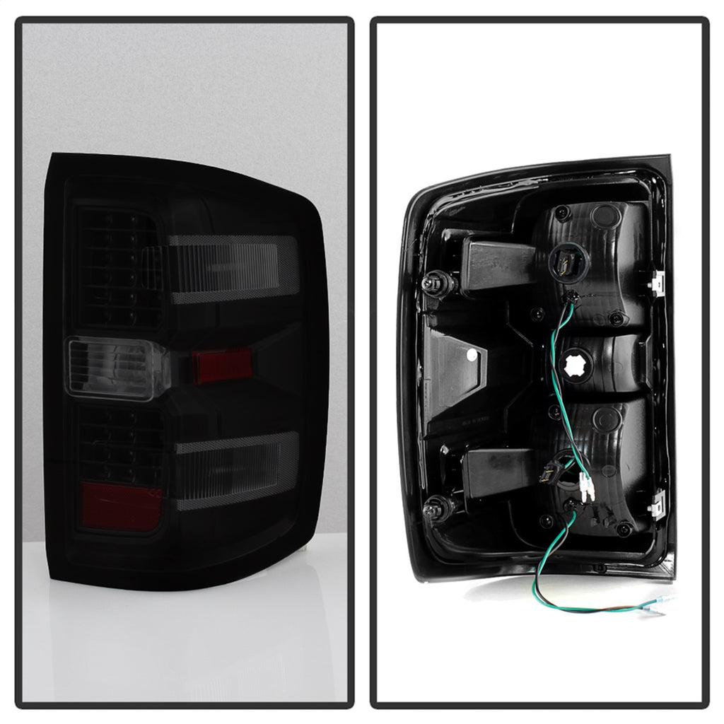 Spyder Auto 9036552 XTune LED Tail Lights for Select Chevrolet Silverado 1500, Chevrolet Silverado HD, Chevrolet Silverado HD, GMC Sierra HD