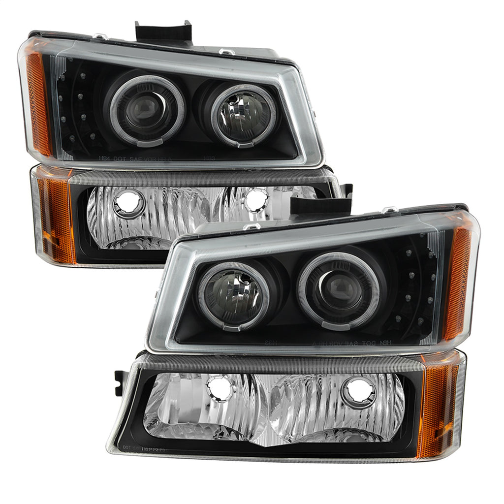 Spyder Auto 9036774 XTune Projector Headlights/Bumper Lights for Select Chevrolet Avalanche 1500, Chevrolet Avalanche 2500, Chevrolet Silverado 1500, Chevrolet Silverado Classic, Chevrolet Silverado HD, Chevrolet Silverado HD Classic