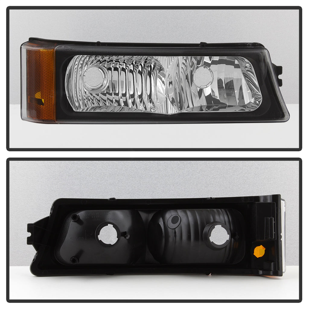 Spyder Auto 9036774 XTune Projector Headlights/Bumper Lights for Select Chevrolet Avalanche 1500, Chevrolet Avalanche 2500, Chevrolet Silverado 1500, Chevrolet Silverado Classic, Chevrolet Silverado HD, Chevrolet Silverado HD Classic